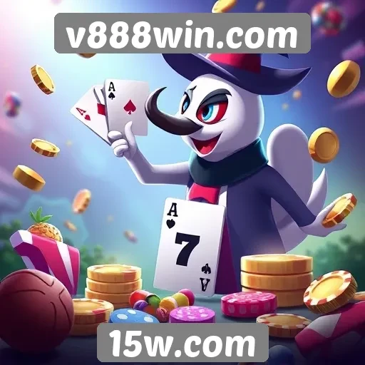 Variedade de jogos disponíveis no v888win
